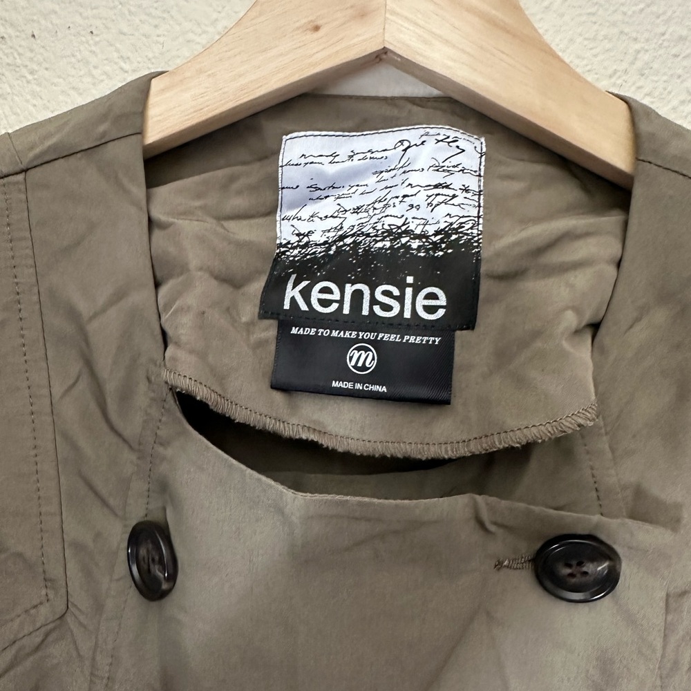 Kensie Women's Brown Trench Coat